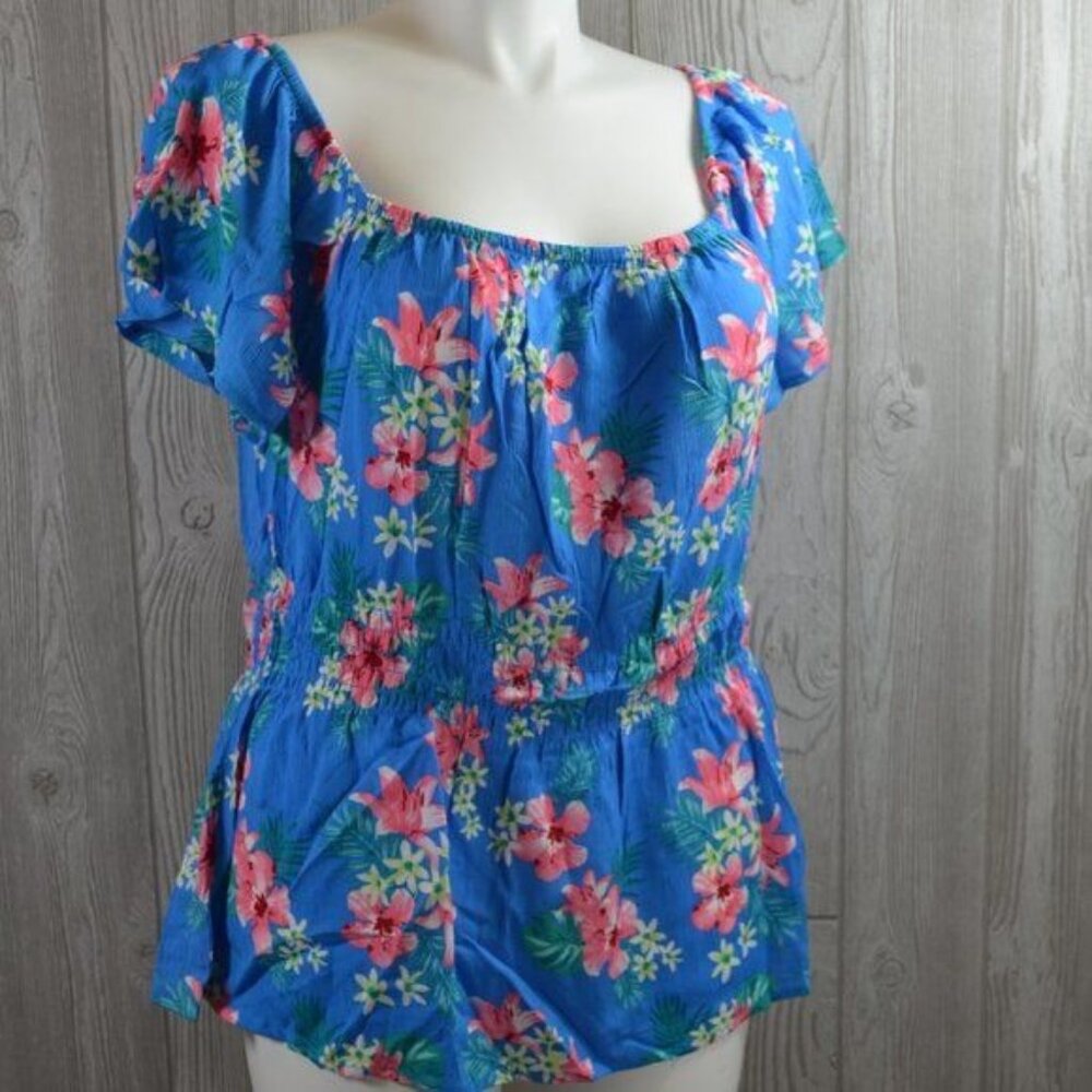 NWOT Glam Rox Off Shoulder Top 1X 2X 3X PLUS SIZE
